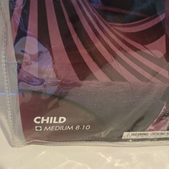 NEW SPIRIT NEON CLOWN child 8–10 Halloween Costume Super Cute! W/Accessories! - Picture 3 of 4